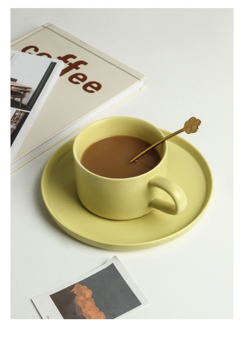 Coffee Mugs Ceramic Handmade Coffee Cups with Handle for Latte, Cappuccino, Hot chocolate