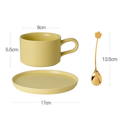 Coffee Mugs Ceramic Handmade Coffee Cups with Handle for Latte, Cappuccino, Hot chocolate