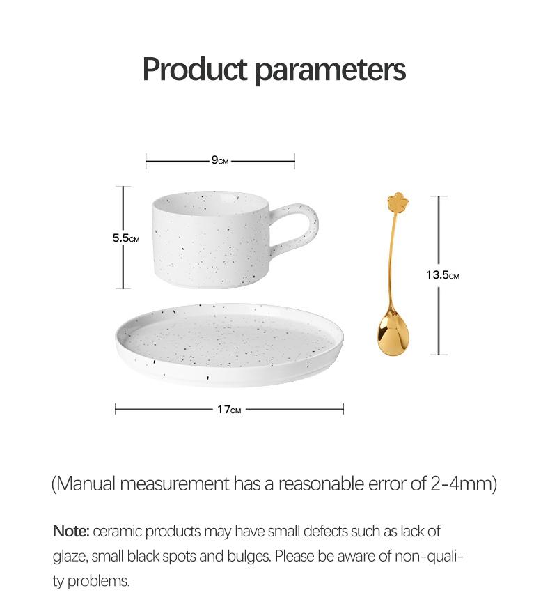 Coffee Mugs Ceramic Handmade Coffee Cups with Handle for Latte, Cappuccino, Hot chocolate